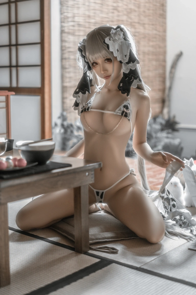 蠢沫沫《可畏 绅士版》主题写真：50张全套美图