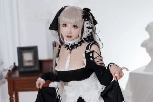 面饼仙儿《可畏原皮》主题写真：26张全套美图