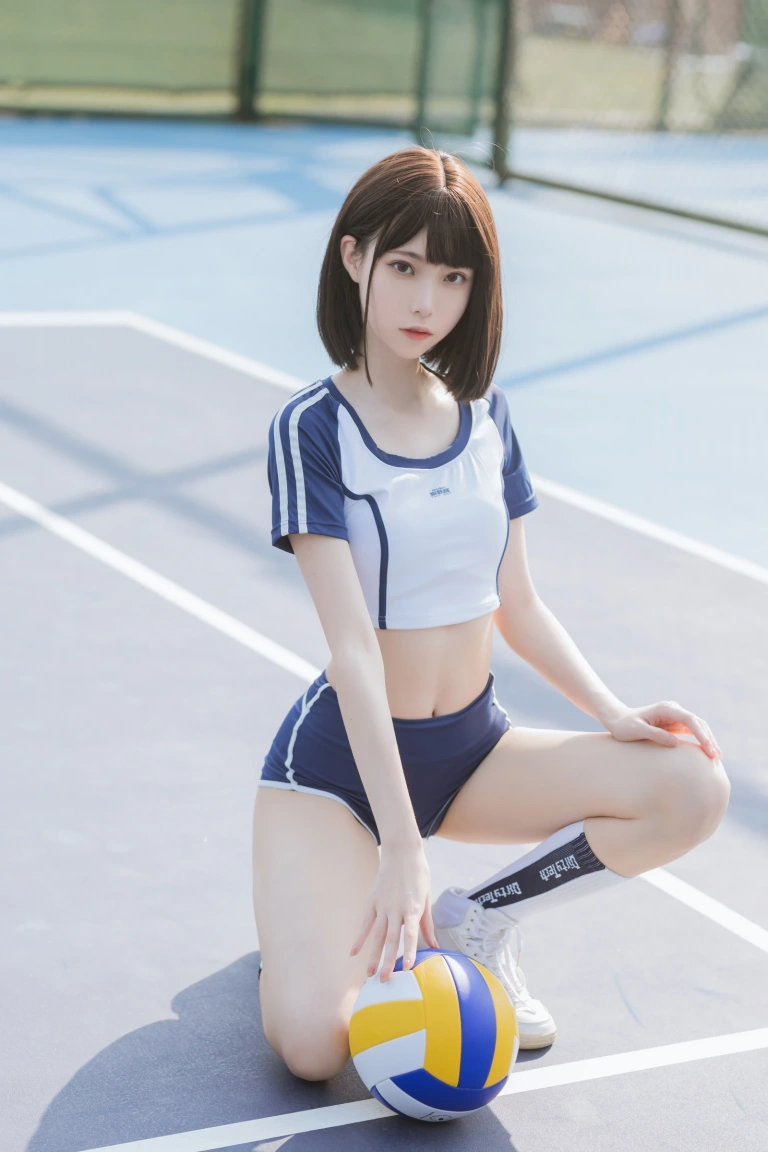 许岚《夏日运动服》主题写真：40张全套美图