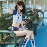 许岚《夏日运动服》主题写真：40张全套美图