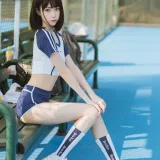 许岚《夏日运动服》主题写真：40张全套美图