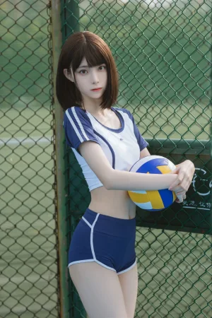 许岚《夏日运动服》主题写真：40张全套美图