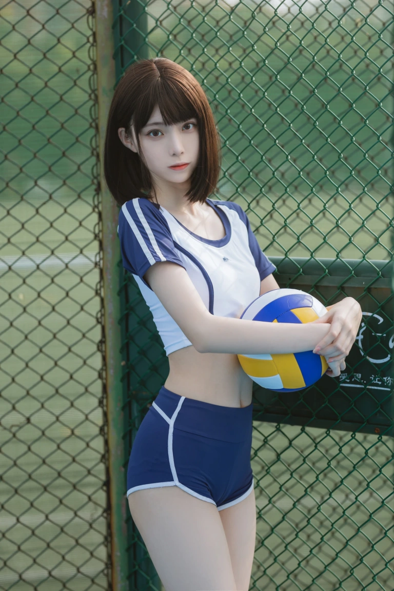 许岚《夏日运动服》主题写真：40张全套美图