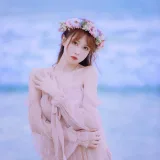 念雪《白桃汽水》主题写真：42张全套美图