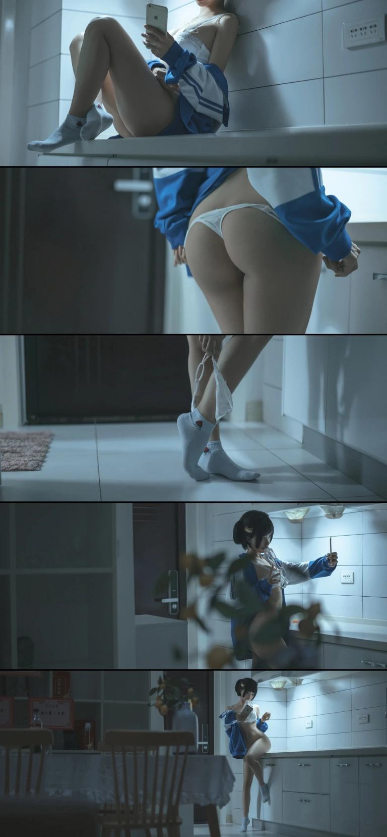 蠢沫沫《《叫兽的恶作剧》学妹篇》主题写真：153张全套美图