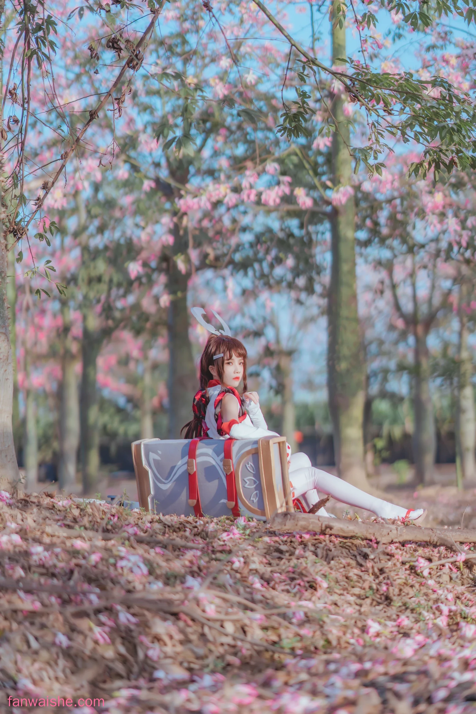桜桃喵 桜桃喵 NO.130 - 花见巫女