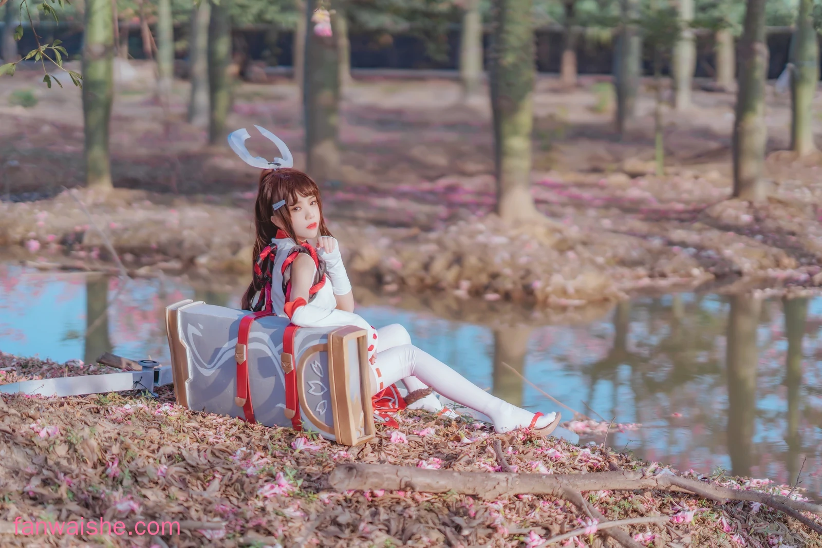 桜桃喵 桜桃喵 NO.130 - 花见巫女