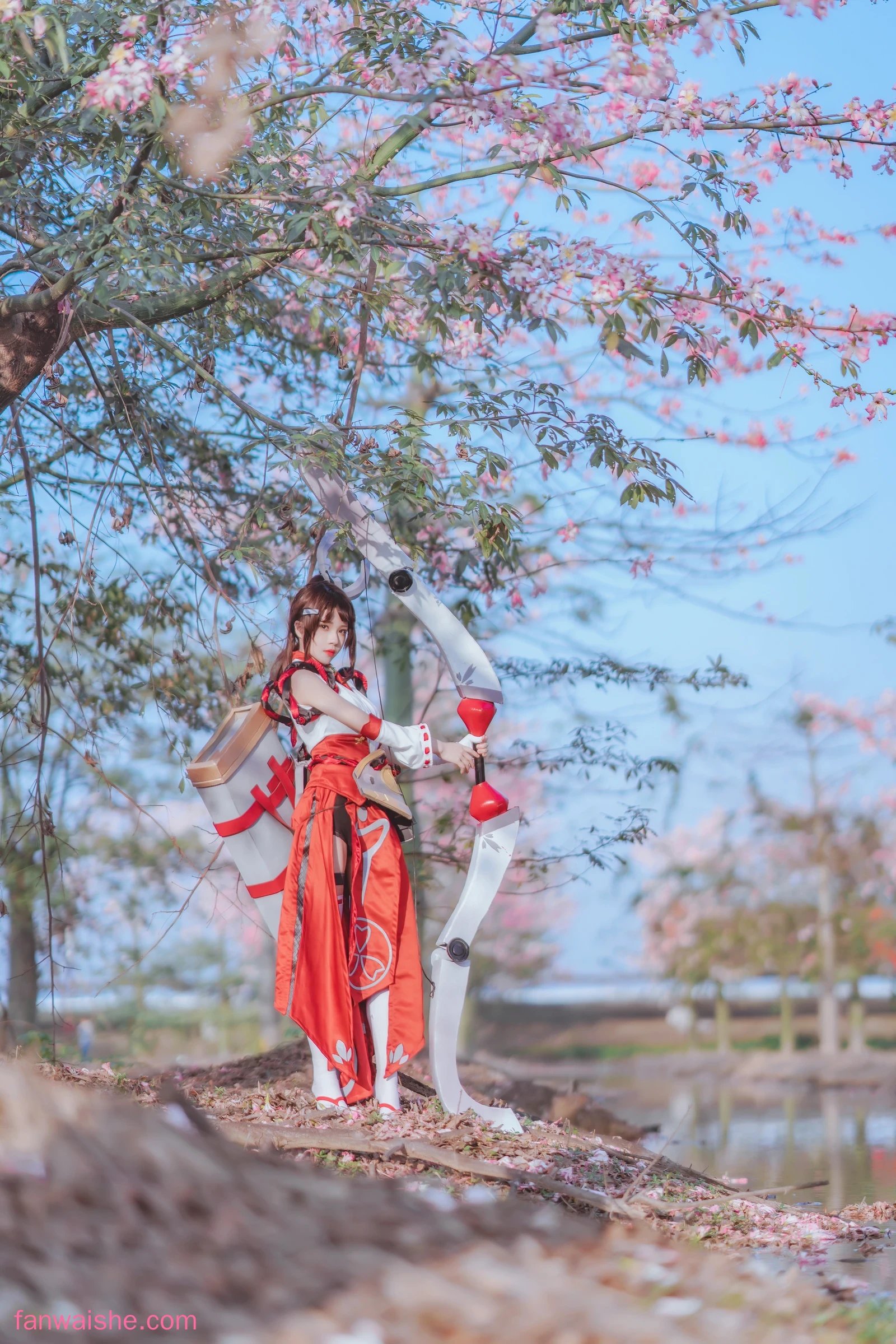 桜桃喵 桜桃喵 NO.130 - 花见巫女