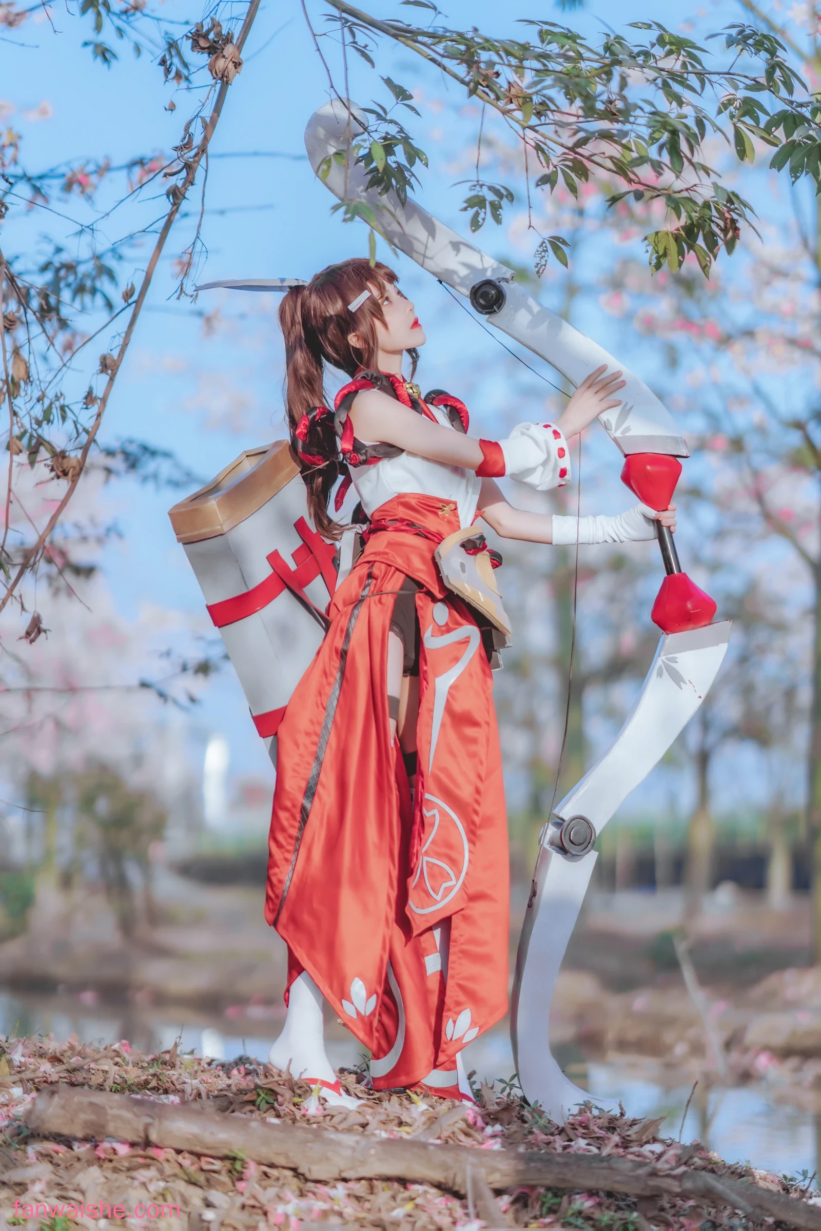 桜桃喵 桜桃喵 NO.130 - 花见巫女