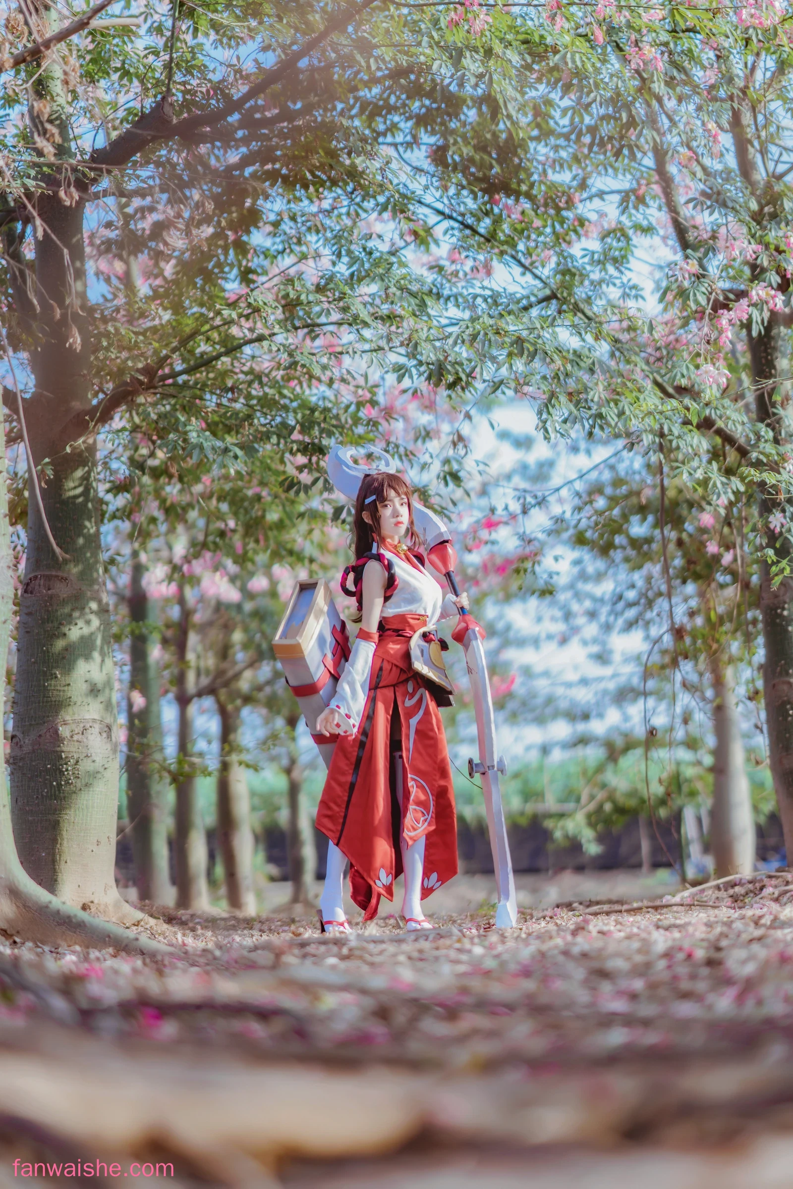 桜桃喵 桜桃喵 NO.130 - 花见巫女