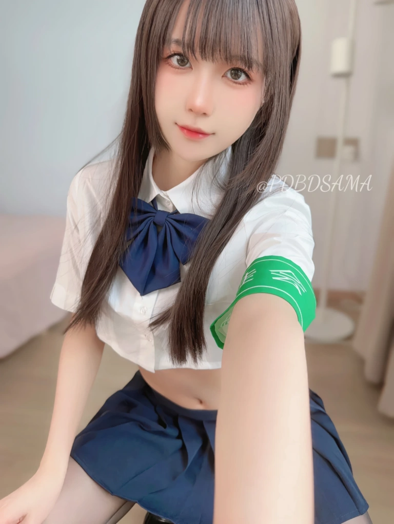 布丁大法《变态学生会长》主题写真：104张全套美图，含9个视频