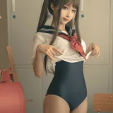 蠢沫沫《放学后》主题写真：130张全套美图