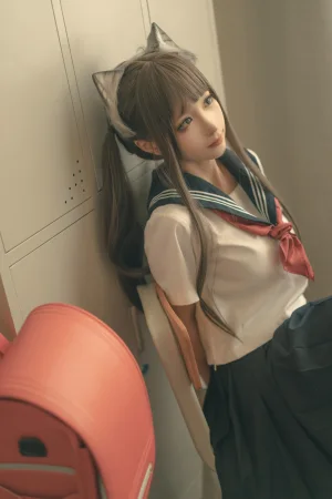 蠢沫沫《放学后》主题写真：130张全套美图