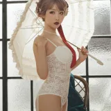 面饼仙儿《法式内衣》主题写真：48张全套美图
