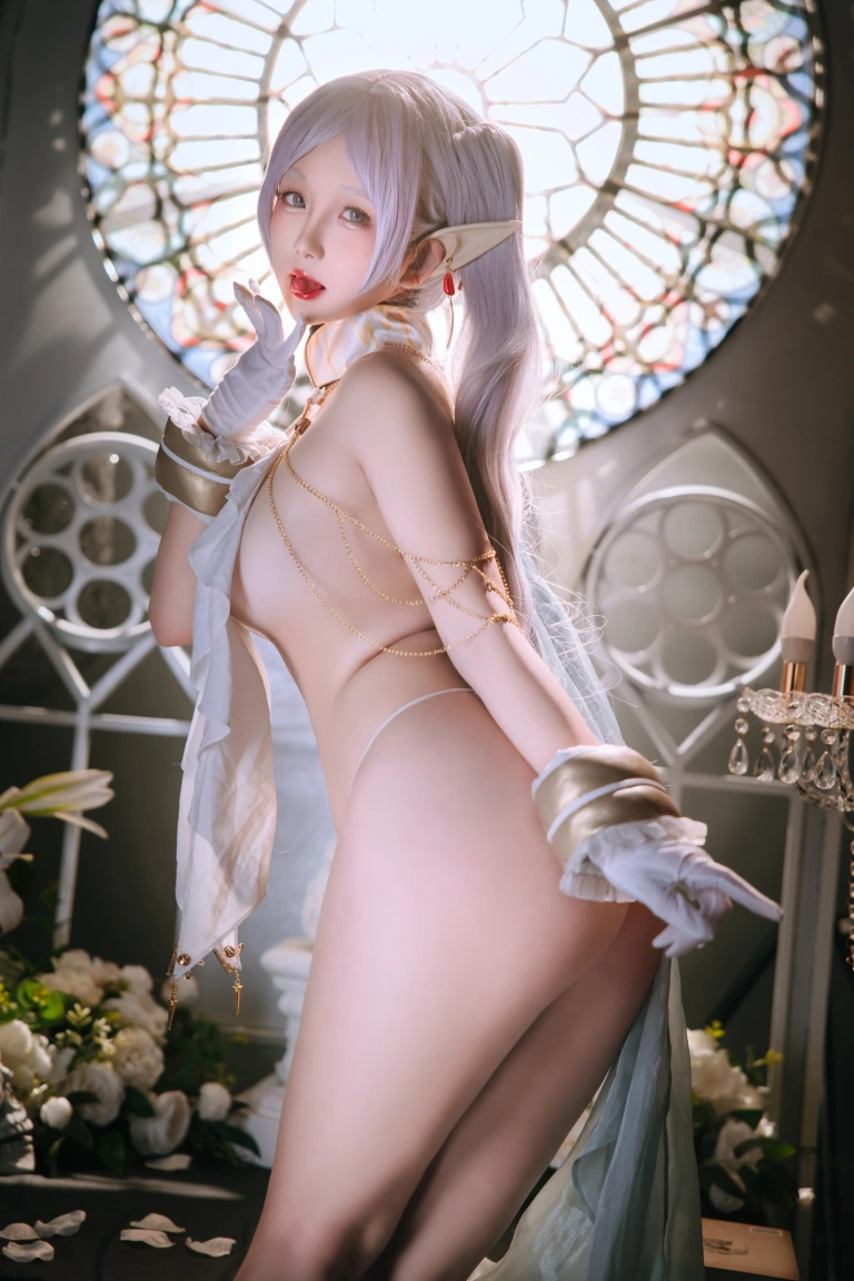 日奈娇(椎名莜)《芙丽莲 圣光版》主题写真：120张全套美图