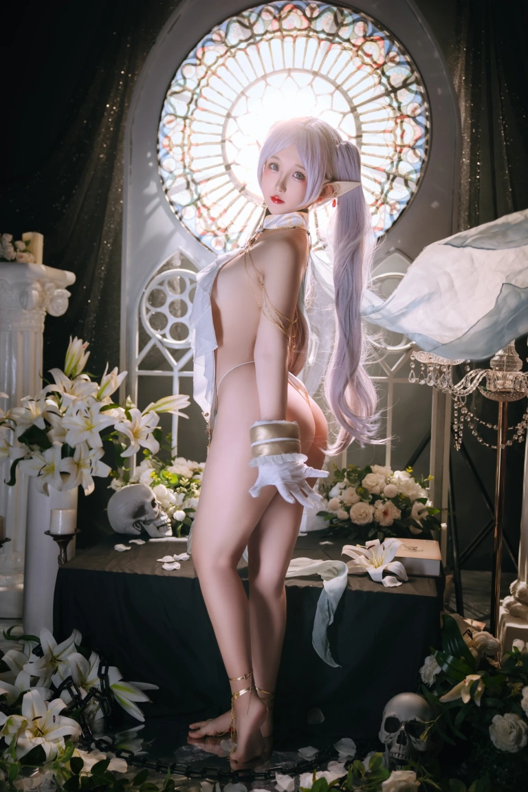 日奈娇(椎名莜)《芙丽莲 圣光版》主题写真：120张全套美图