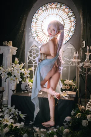 日奈娇(椎名莜)《芙丽莲 圣光版》主题写真：120张全套美图