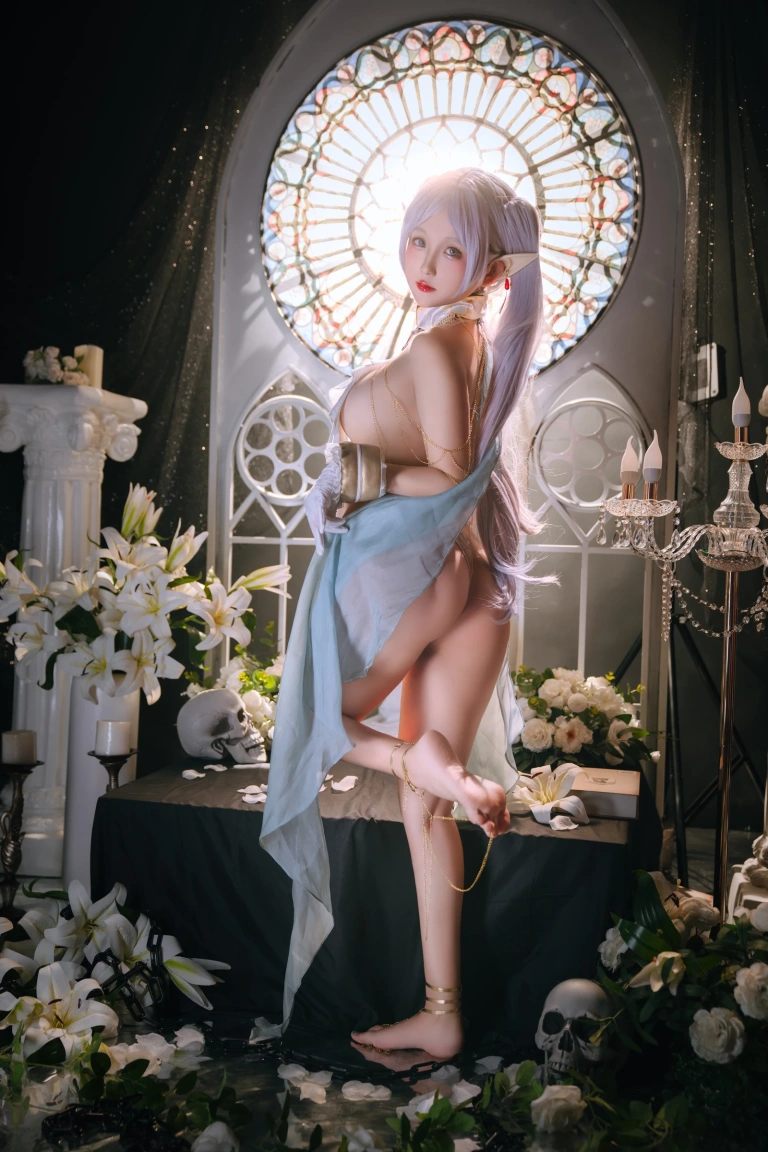 日奈娇(椎名莜)《芙丽莲 圣光版》主题写真：120张全套美图