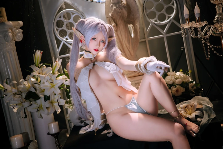 日奈娇(椎名莜)《芙丽莲 圣光版》主题写真：120张全套美图