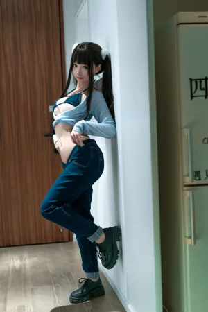蠢沫沫《吉他妹妹2.0》主题写真：130张全套美图