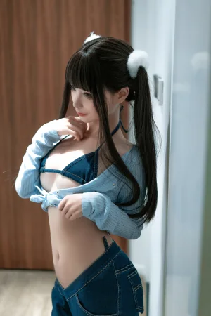 蠢沫沫《吉他妹妹2.0》主题写真：130张全套美图