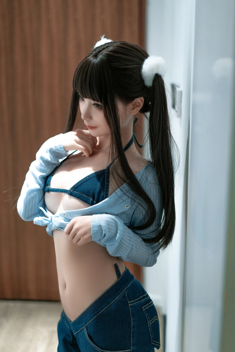 蠢沫沫《吉他妹妹2.0》主题写真：130张全套美图
