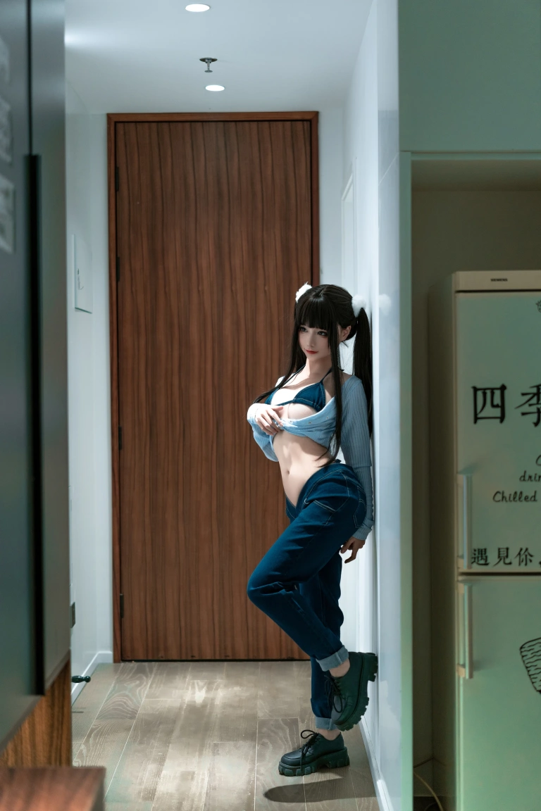 蠢沫沫《吉他妹妹2.0》主题写真：130张全套美图