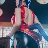 星之迟迟《明日方舟本 《Amazing Grace》 陈》主题写真：20张全套美图