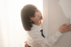 面饼仙儿《JKSE》主题写真：38张全套美图
