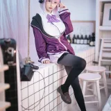 面饼仙儿《新条茜》主题写真：13张全套美图