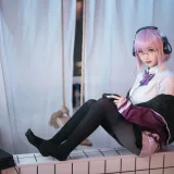 面饼仙儿《新条茜》主题写真：13张全套美图