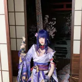 桜桃喵《雷电将军+花絮视频》主题写真：51张全套美图，含1个视频