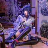 桜桃喵《雷电将军+花絮视频》主题写真：51张全套美图，含1个视频
