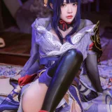 桜桃喵《雷电将军+花絮视频》主题写真：51张全套美图，含1个视频