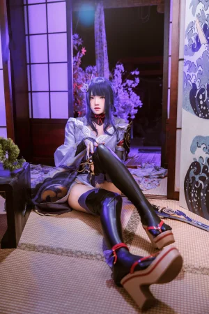桜桃喵《雷电将军+花絮视频》主题写真：51张全套美图，含1个视频