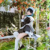 桜桃喵《温迪女仆+花絮视频》主题写真：26张全套美图，含1个视频