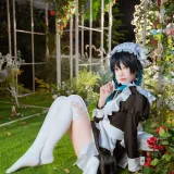 桜桃喵《温迪女仆+花絮视频》主题写真：26张全套美图，含1个视频