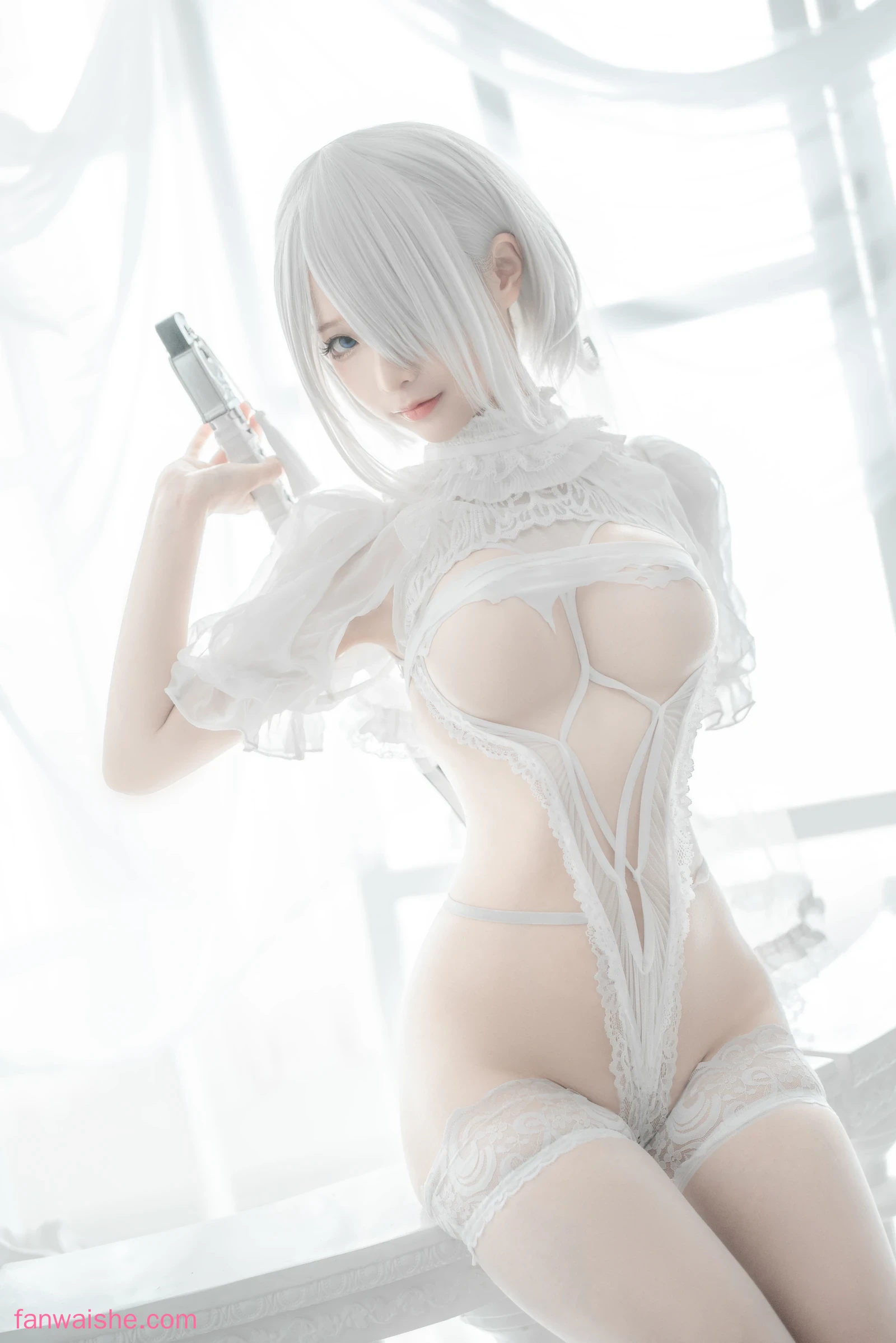 蠢沫沫 蠢沫沫 NO.134 2B 白婚纱