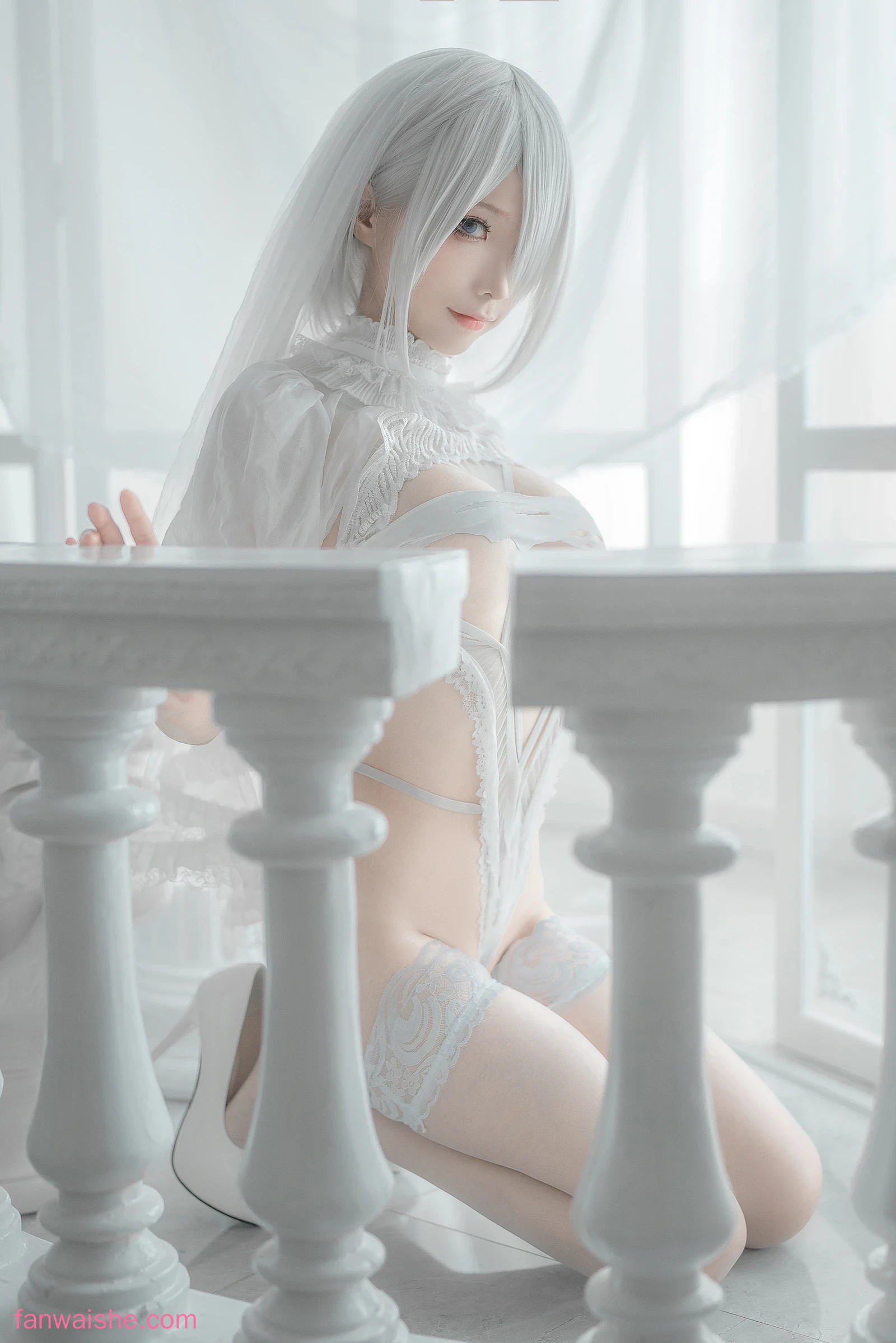 蠢沫沫 蠢沫沫 NO.134 2B 白婚纱