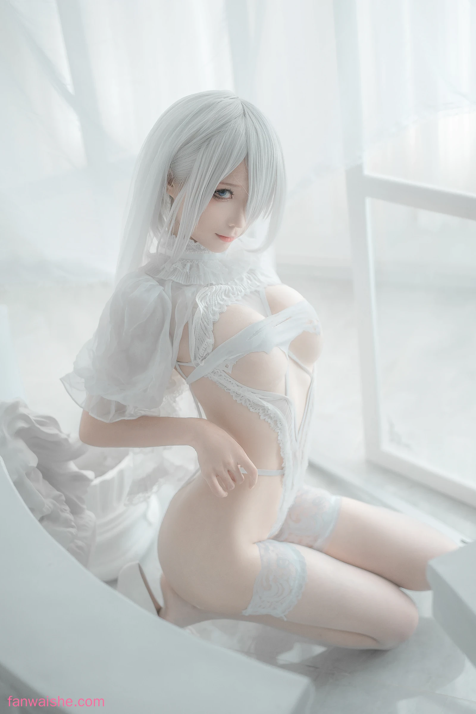 蠢沫沫 蠢沫沫 NO.134 2B 白婚纱