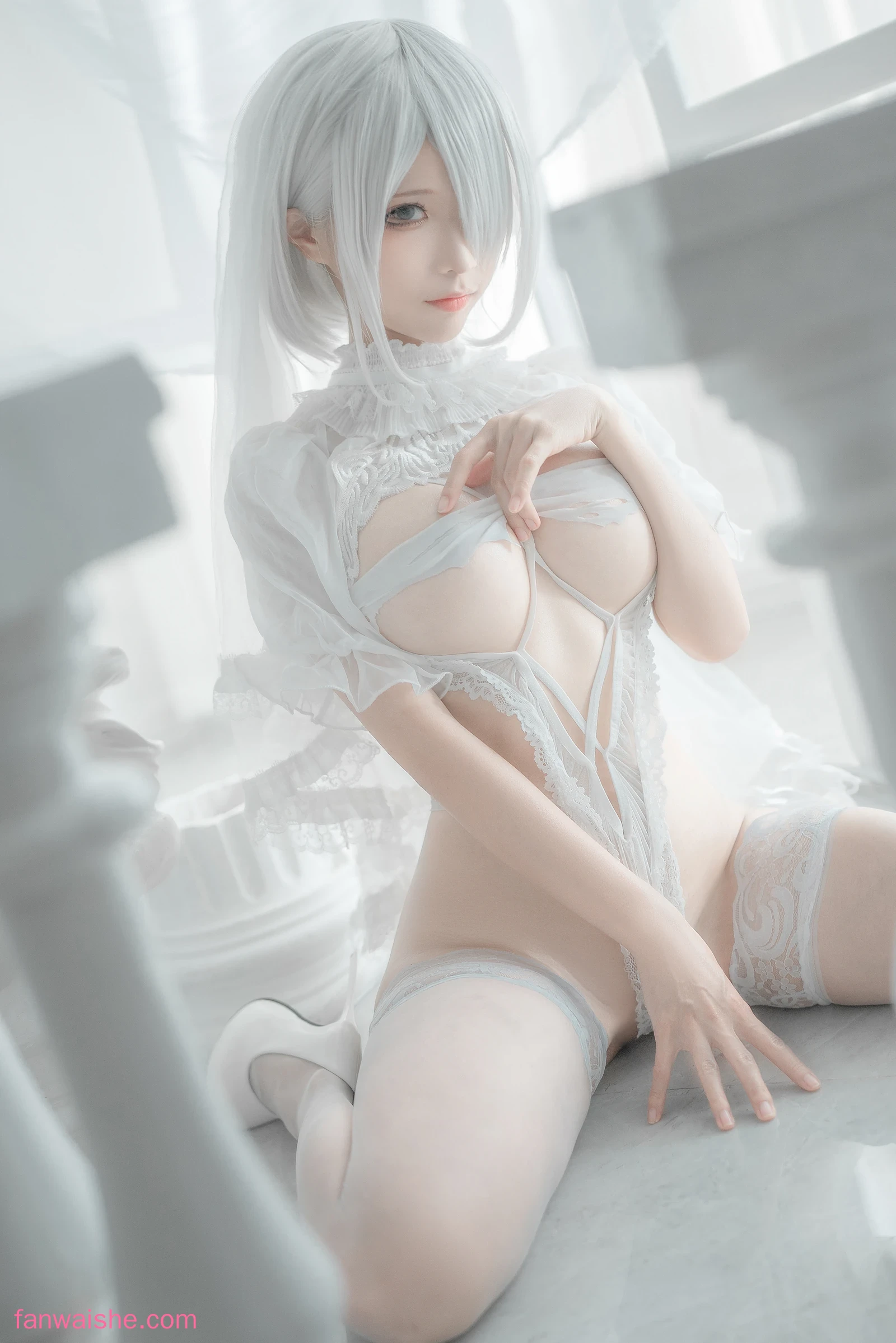 蠢沫沫 蠢沫沫 NO.134 2B 白婚纱