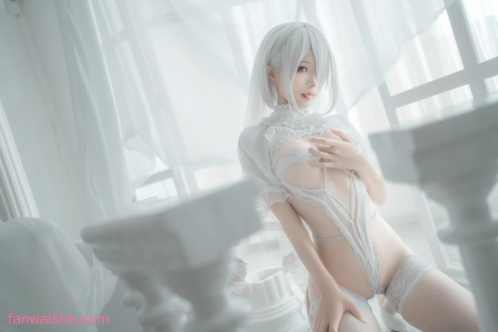 蠢沫沫 蠢沫沫 NO.134 2B 白婚纱