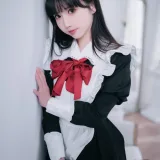 面饼仙儿《红高跟女仆》主题写真：30张全套美图