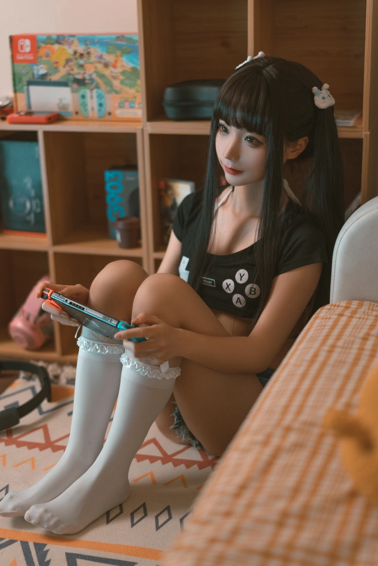 蠢沫沫《健身环》主题写真：140张全套美图