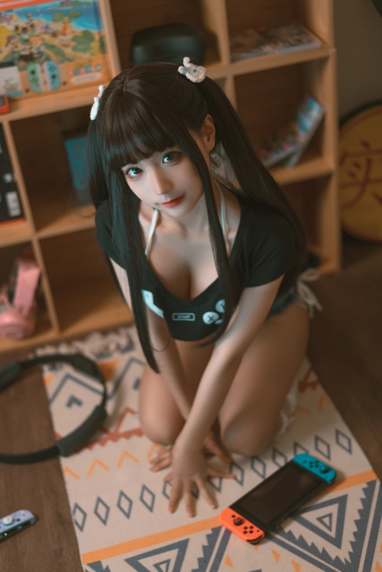 蠢沫沫《健身环》主题写真：140张全套美图