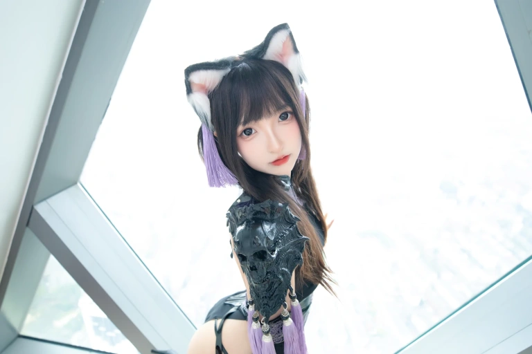 神楽坂真冬《第五季 序号1：《旗袍猫女》》主题写真：75张全套美图，含2个视频