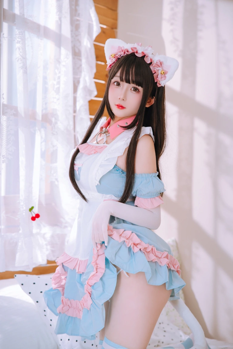 日奈娇(椎名莜)《2024.2月月刊 兔尾女仆》主题写真：121张全套美图