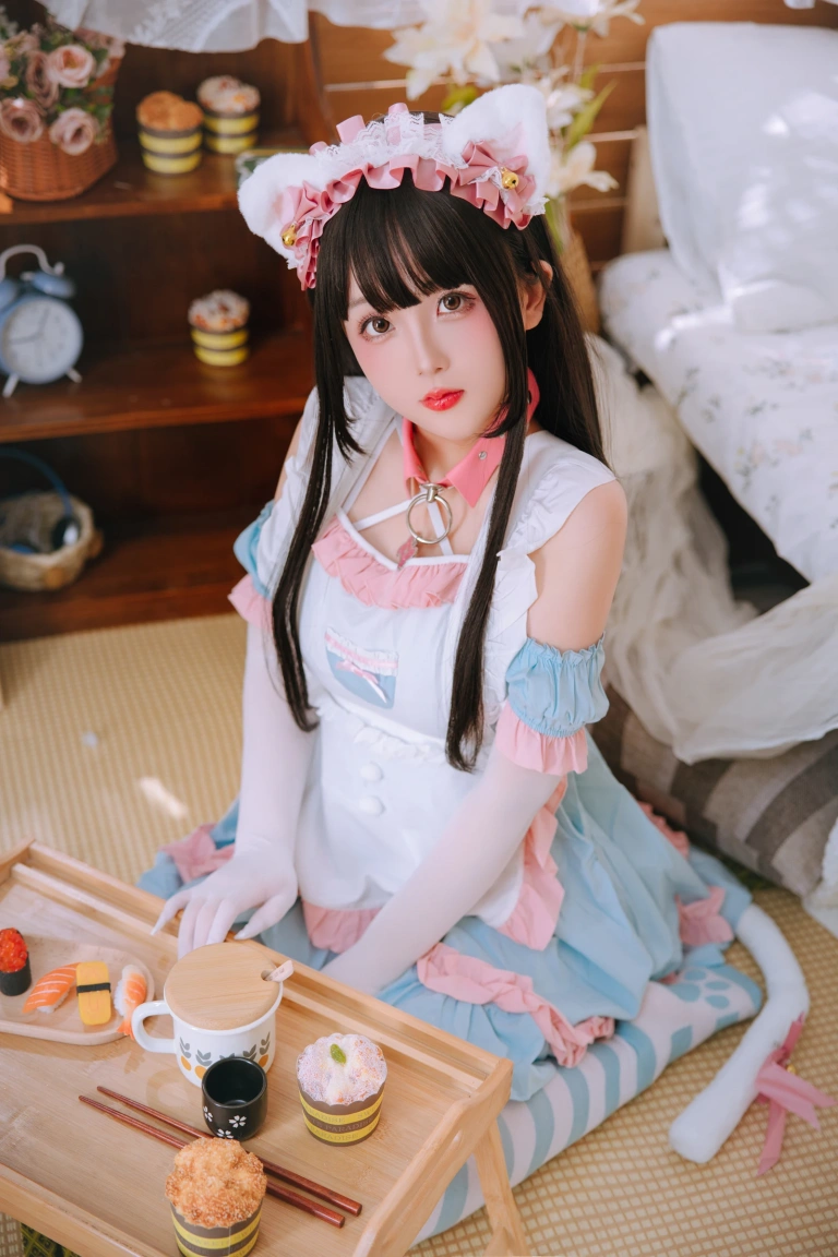 日奈娇(椎名莜)《2024.2月月刊 兔尾女仆》主题写真：121张全套美图
