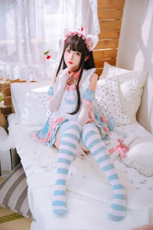 日奈娇(椎名莜)《2024.2月月刊 兔尾女仆》主题写真：121张全套美图