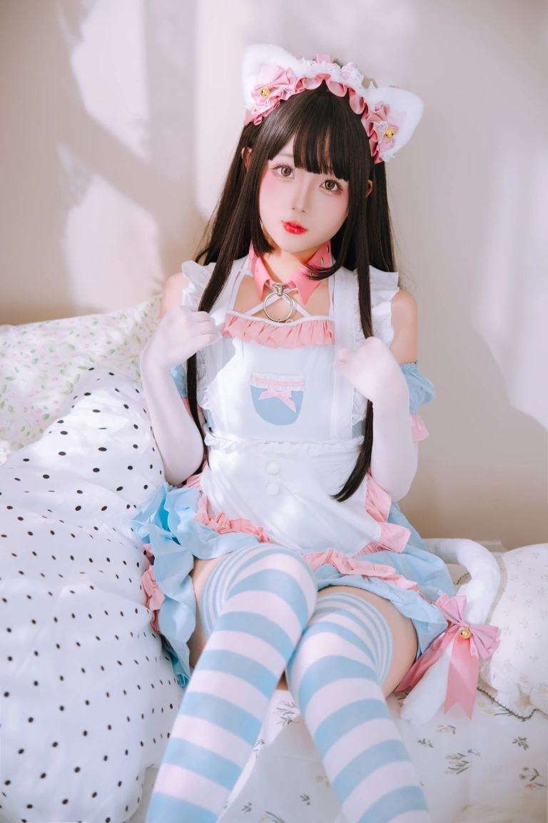 日奈娇(椎名莜)《2024.2月月刊 兔尾女仆》主题写真：121张全套美图